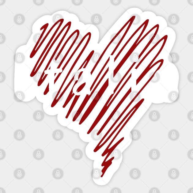 I love Italy, Italy heart Sticker by eka123